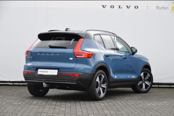 Volvo XC40 231PK Automaat Recharge Plus 70 kWh / Adaptive cruise control / Pilot assist / BLIS / Stoel en stuur verwarming / Elektrische achterklep / Parkeersensoren met camera / Google infotainment /