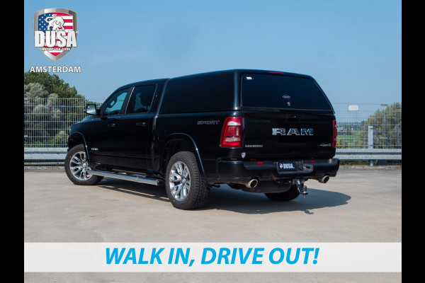 Dodge Ram 1500 Laramie Sport | 5.7 V8 | 4x4 | Crew Cab | Huif | LPG | Luchtvering Nieuw Binnen!