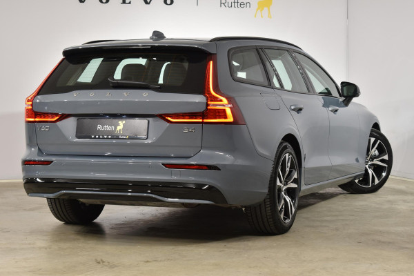 Volvo V60 B4 211PK Automaat Plus Dark / Driver assist / Moritz lederen bekleding / Elektrische stoelen / DAB+ / Google Navigatie