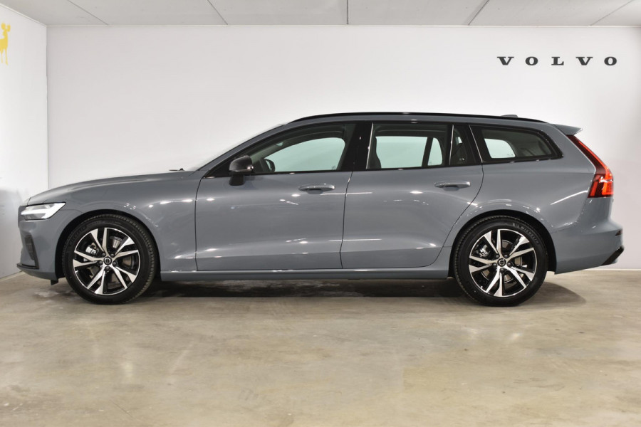 Volvo V60 B4 211PK Automaat Plus Dark / Driver assist / Moritz lederen bekleding / Elektrische stoelen / DAB+ / Google Navigatie