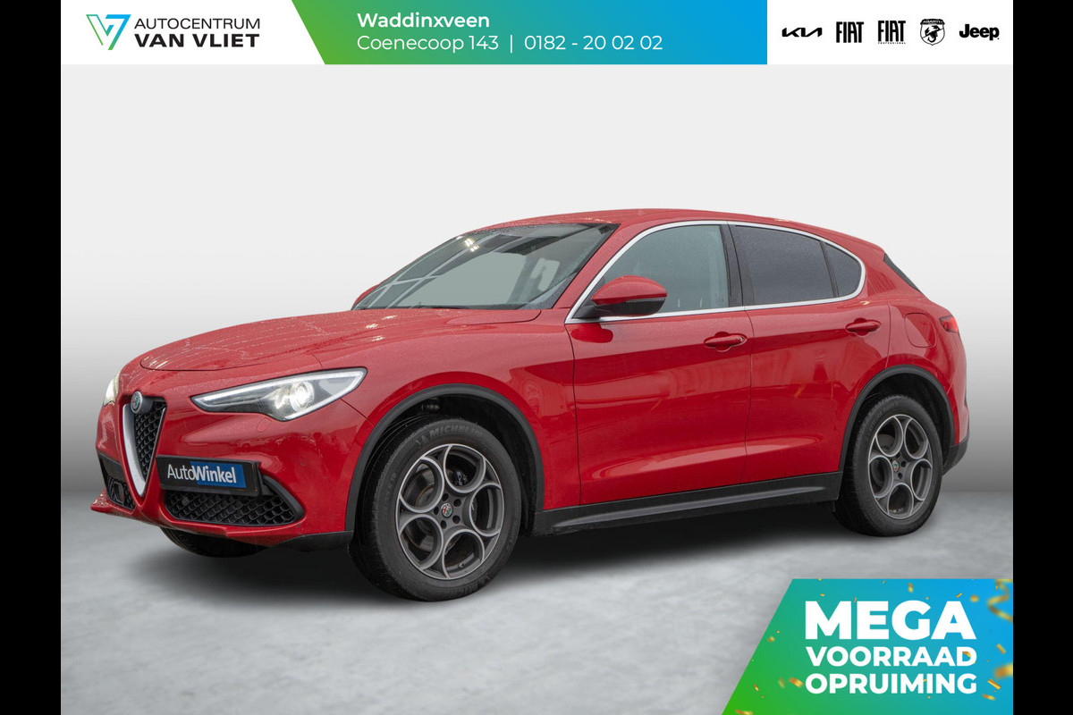 Alfa Romeo Stelvio 2.0 Turbo Aut. AWD 280pk First Edition | Rosso Alfa | 20'' LM | Navi | Clima | Stoel-/Stuurverwarming