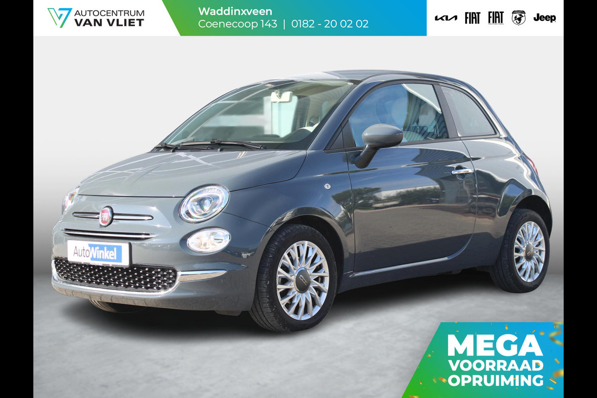 Fiat 500 Hybrid Lounge | Airco | Cruise | Apple Carplay | 15" | Priv. glass