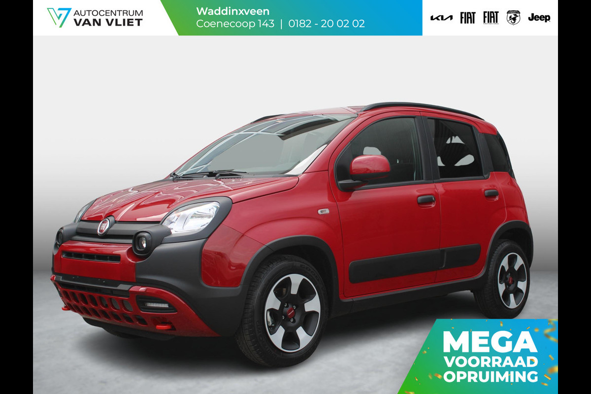 Fiat Panda Hybrid Cross | MY24 | Airco | Bluetooth Dakrails | LED | PDC | Beschikbaar in overleg