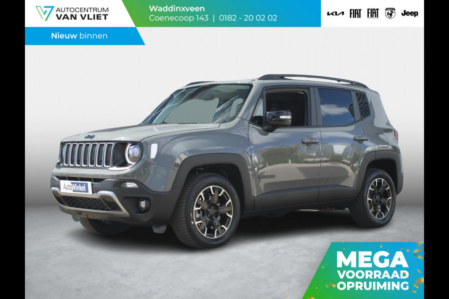 Jeep Renegade 4xe 240 Plug-in Hybrid Electric New Upland | Clima | Apple Carplay | Adapt. Cruise | Dakrails | Priv. Glass | LED | Navi | 17" | PDC | Sting Grey