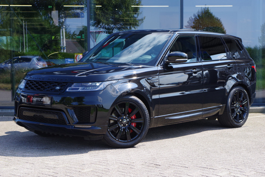 Land Rover Range Rover Sport P400e HSE 404 PK Dynamic Stealth Plug-In Hybride, Panoramadak, Gekoelde & Verwarmde Stoelen, Head-Up Display, Adap. Cruise Contr