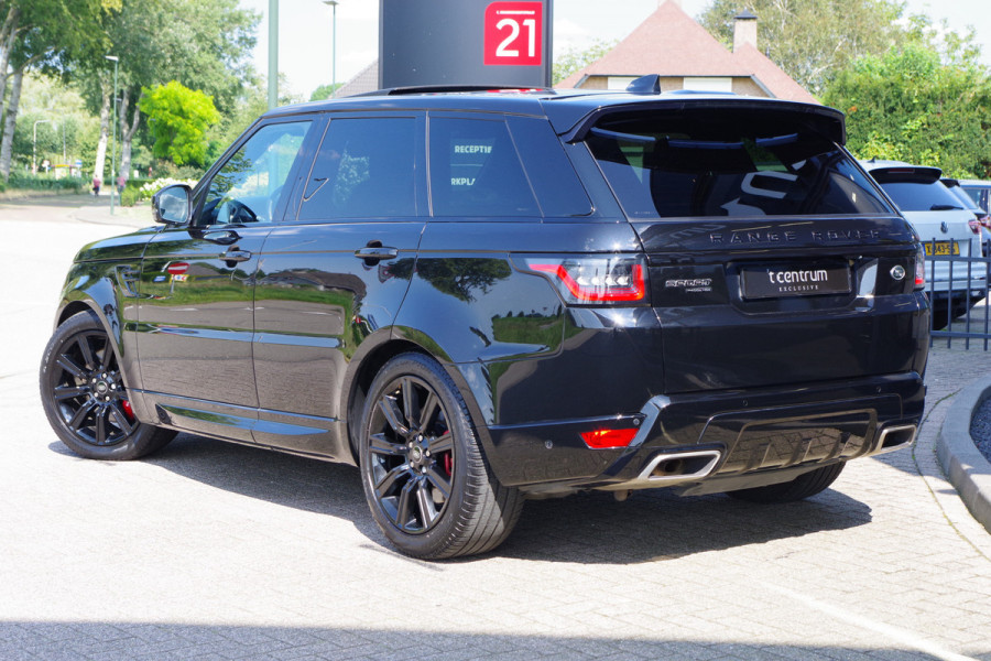 Land Rover Range Rover Sport P400e HSE 404 PK Dynamic Stealth Plug-In Hybride, Panoramadak, Gekoelde & Verwarmde Stoelen, Head-Up Display, Adap. Cruise Contr