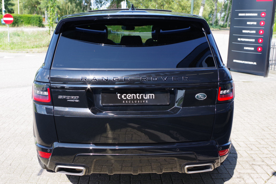 Land Rover Range Rover Sport P400e HSE 404 PK Dynamic Stealth Plug-In Hybride, Panoramadak, Gekoelde & Verwarmde Stoelen, Head-Up Display, Adap. Cruise Contr