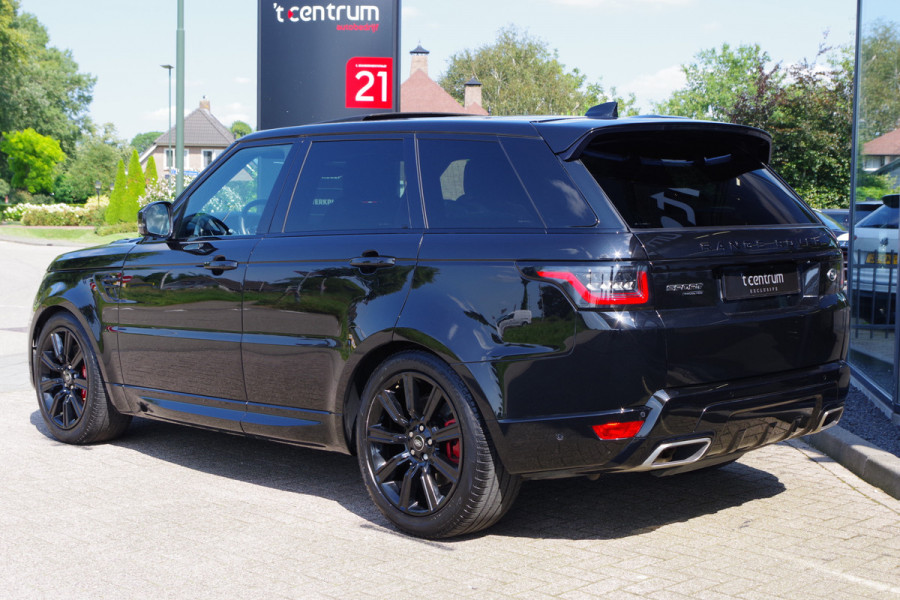 Land Rover Range Rover Sport P400e HSE 404 PK Dynamic Stealth Plug-In Hybride, Panoramadak, Gekoelde & Verwarmde Stoelen, Head-Up Display, Adap. Cruise Contr