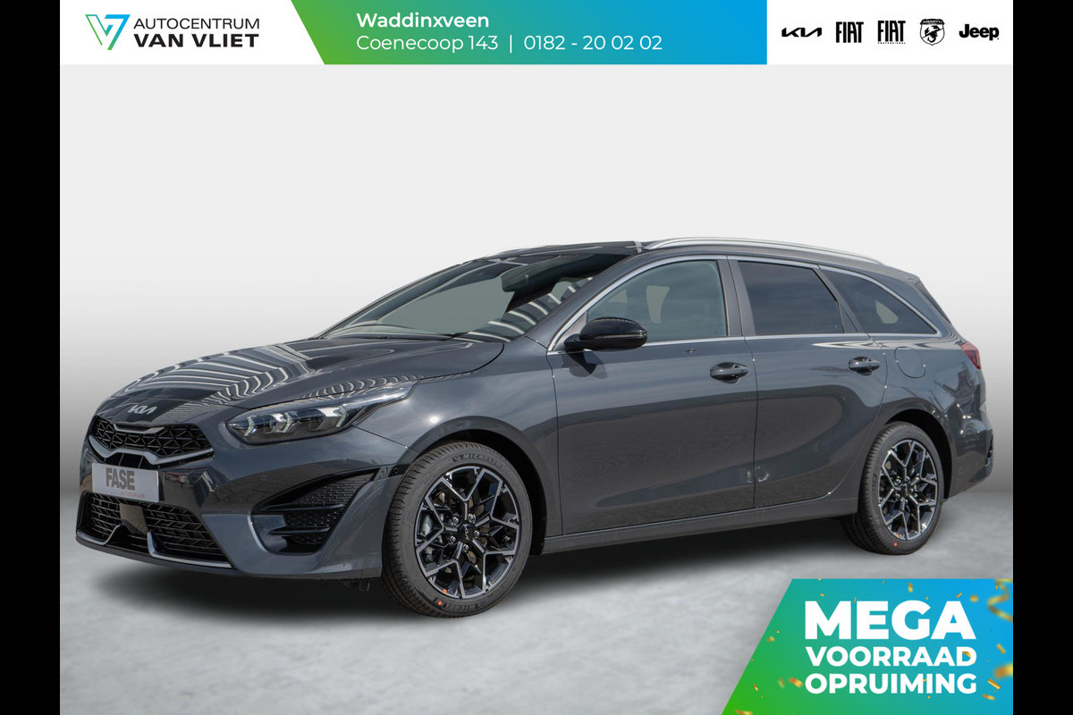 Kia Ceed Sportswagon 1.5 T-GDi GT-PlusLine | Schuif-/kanteldak | Stoel-/stuurverwarming | 17'' | Clima | Navi | JBL