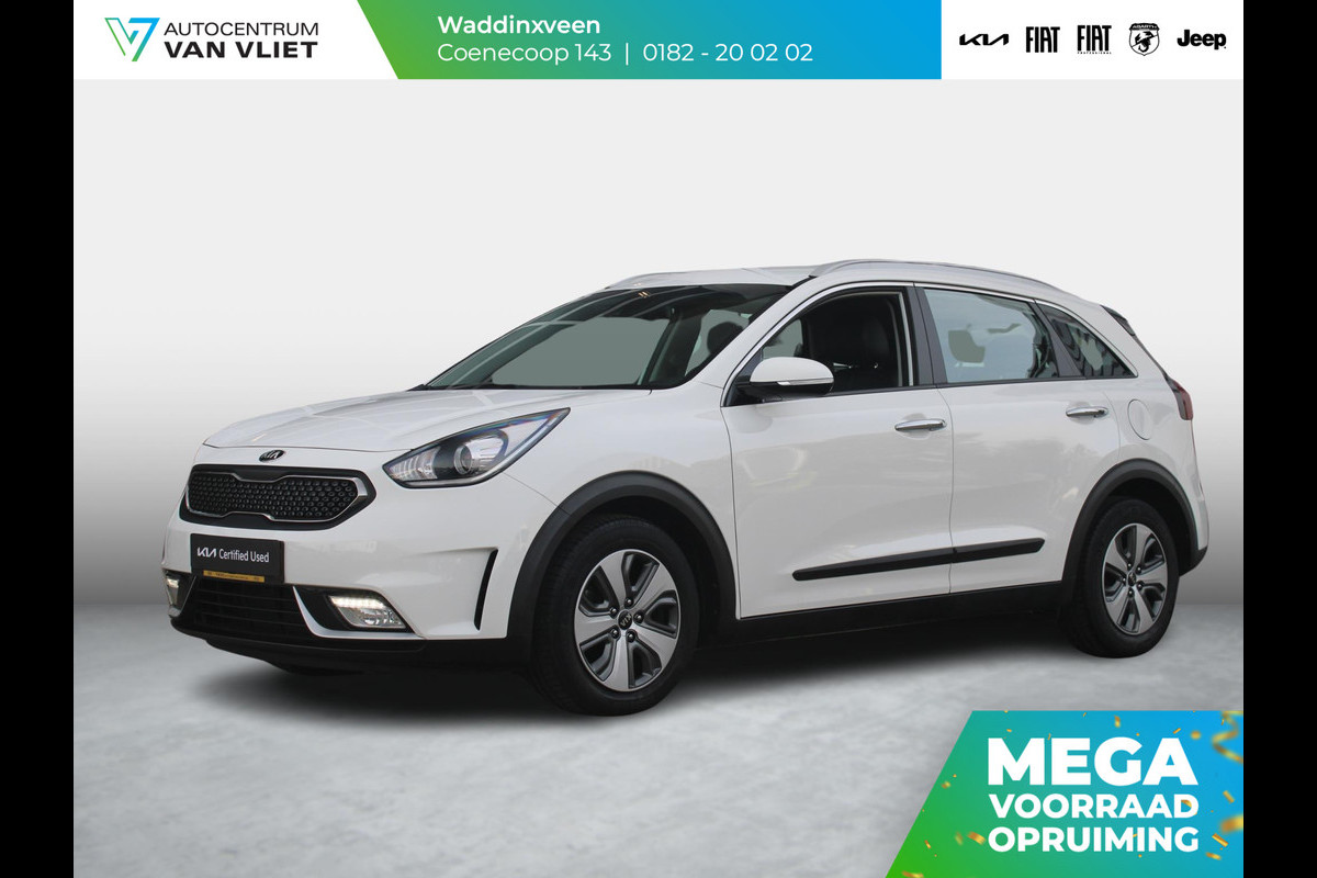 Kia Niro 1.6 GDi Hybrid DynamicLine | Navi | Clima | Camera | Cruise | Carplay l Incl. gratis winterset