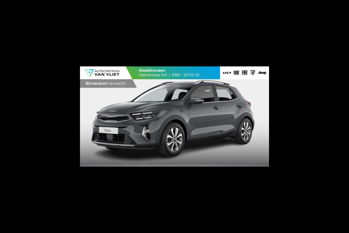 Kia Stonic 1.0 T-GDi MHEV DynamicPlusLine | MY25 | 16'' lichtmetaal | Stoel-/stuurverwarming | Navi | Clima | CarPlay | Keyless | LED l ANWB Private lease actie € 383,-