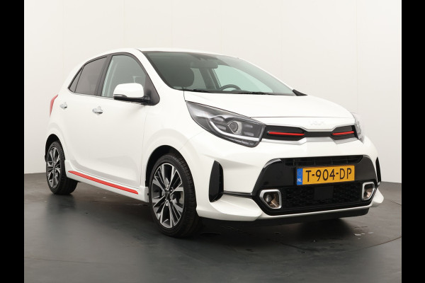 Kia Picanto 1.0 T-GDi GT-Line 5p 100PK - Cruise Control - Leder - Climate Control - Navigatie - Apple/Android Carplay - Fabrieksgarantie Tot 2030