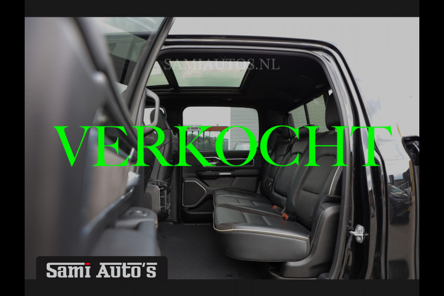 Dodge Ram 1500 SPORT BLACK APPEARANCE | 5.7 V8 HEMI 402PK | GROOT SCHEM | LUCHTVERING A | PANODAK | DUBBELE CABINE | DC | 5 PERSOONS | 4X4 | PICK UP GRIJSKENTEKEN |