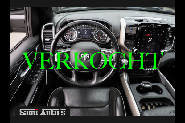 Dodge Ram 1500 SPORT BLACK APPEARANCE | 5.7 V8 HEMI 402PK | GROOT SCHEM | LUCHTVERING A | PANODAK | DUBBELE CABINE | DC | 5 PERSOONS | 4X4 | PICK UP GRIJSKENTEKEN |