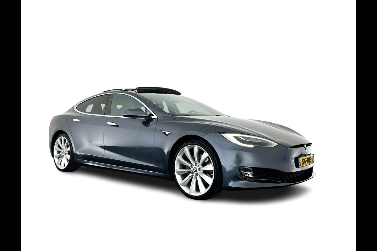 Tesla Model S 100D (INCL-BTW) *PANO | NAPPA-VOLLEDER | AUTO-PILOT | AIR-SUSPENSION | FULL-LED |  ADAPTIVE-CRUISE | KEYLESS | MEMORY-PACK | SURROUND-VIEW | VIRTUAL-COCKPIT | SPORT-SEATS | 21''ALU*