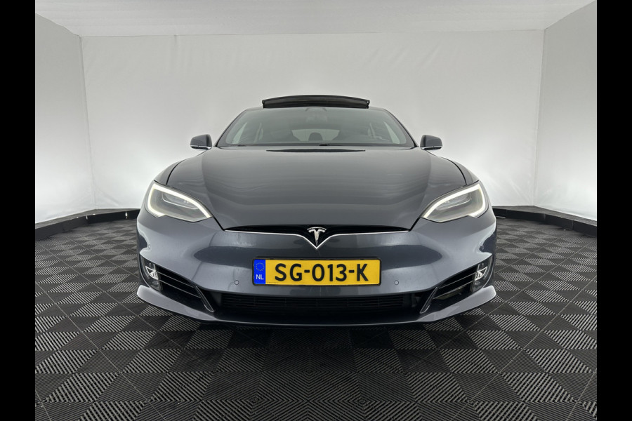 Tesla Model S 100D (INCL-BTW) *PANO | NAPPA-VOLLEDER | AUTO-PILOT | AIR-SUSPENSION | FULL-LED |  ADAPTIVE-CRUISE | KEYLESS | MEMORY-PACK | SURROUND-VIEW | VIRTUAL-COCKPIT | SPORT-SEATS | 21''ALU*