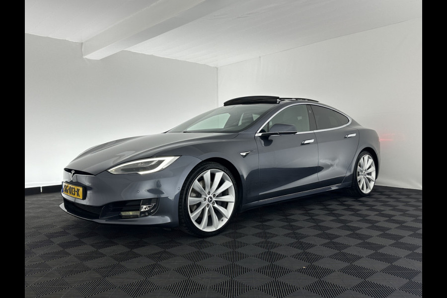 Tesla Model S 100D (INCL-BTW) *PANO | NAPPA-VOLLEDER | AUTO-PILOT | AIR-SUSPENSION | FULL-LED |  ADAPTIVE-CRUISE | KEYLESS | MEMORY-PACK | SURROUND-VIEW | VIRTUAL-COCKPIT | SPORT-SEATS | 21''ALU*