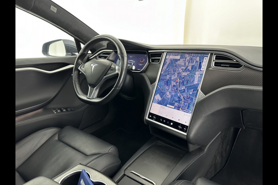 Tesla Model S 100D (INCL-BTW) *PANO | NAPPA-VOLLEDER | AUTO-PILOT | AIR-SUSPENSION | FULL-LED |  ADAPTIVE-CRUISE | KEYLESS | MEMORY-PACK | SURROUND-VIEW | VIRTUAL-COCKPIT | SPORT-SEATS | 21''ALU*