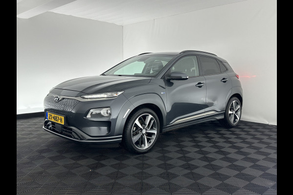 Hyundai Kona EV Premium 64 kWh (INCL-BTW) *FULL-LEATHER | HEAD-UP | FULL-LED | NAVI-FULLMAP | DAB | ADAPTIVE-CRUISE | KRELL-AUDIO | KEYLESS | CAMERA | BLIND-SPOT | LANE-ASSIST | VIRTUAL-COCKPIT | TOWBAR | COMFORT-SEATS | 1