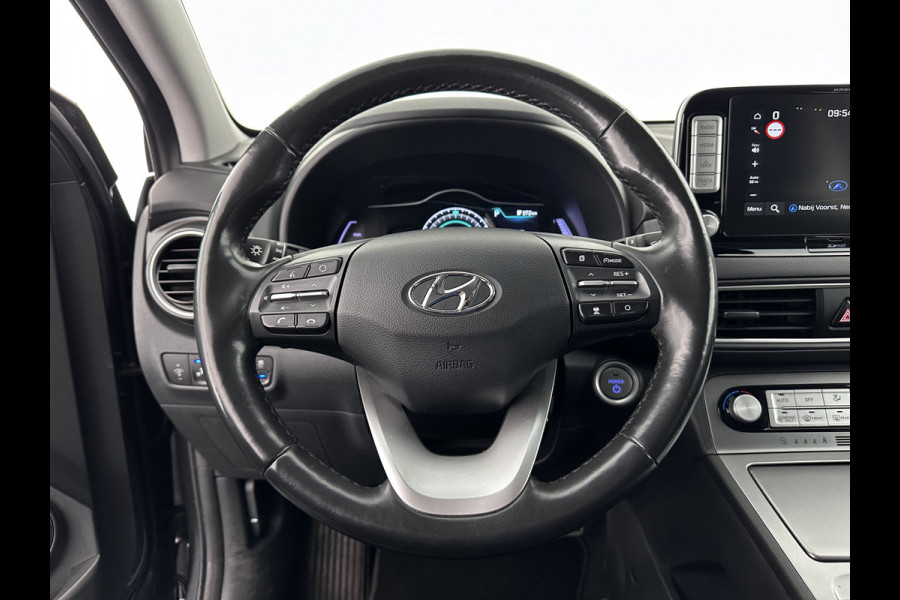 Hyundai Kona EV Premium 64 kWh (INCL-BTW) *FULL-LEATHER | HEAD-UP | FULL-LED | NAVI-FULLMAP | DAB | ADAPTIVE-CRUISE | KRELL-AUDIO | KEYLESS | CAMERA | BLIND-SPOT | LANE-ASSIST | VIRTUAL-COCKPIT | TOWBAR | COMFORT-SEATS | 1