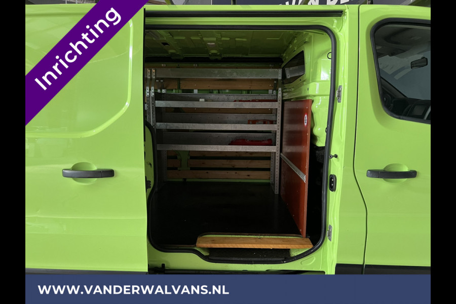 Renault Trafic 1.6 dCi L2H1 inrichting Euro6 Airco | Navigatie | Imperiaal | Trekhaak cruisecontrol, parkeersensoren, bijrijdersbank