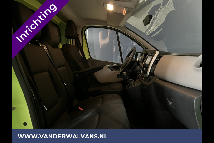 Renault Trafic 1.6 dCi L2H1 inrichting Euro6 Airco | Navigatie | Imperiaal | Trekhaak cruisecontrol, parkeersensoren, bijrijdersbank