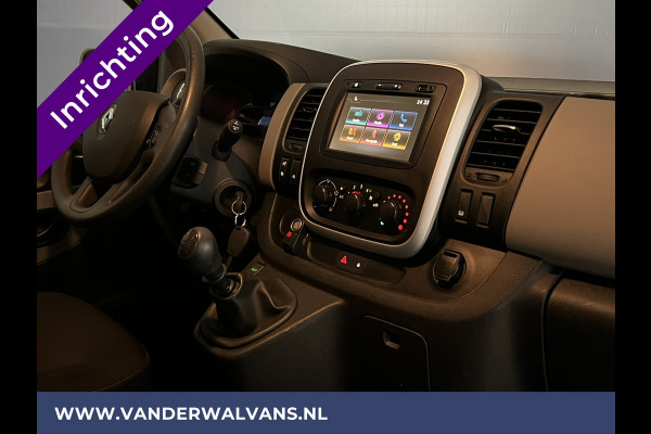 Renault Trafic 1.6 dCi L2H1 inrichting Euro6 Airco | Navigatie | Imperiaal | Trekhaak cruisecontrol, parkeersensoren, bijrijdersbank