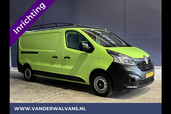 Renault Trafic 1.6 dCi L2H1 inrichting Euro6 Airco | Navigatie | Imperiaal | Trekhaak cruisecontrol, parkeersensoren, bijrijdersbank