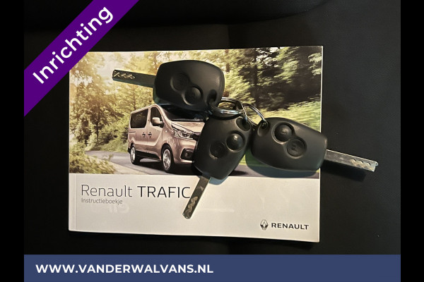 Renault Trafic 1.6 dCi L2H1 inrichting Euro6 Airco | Navigatie | Imperiaal | Trekhaak cruisecontrol, parkeersensoren, bijrijdersbank