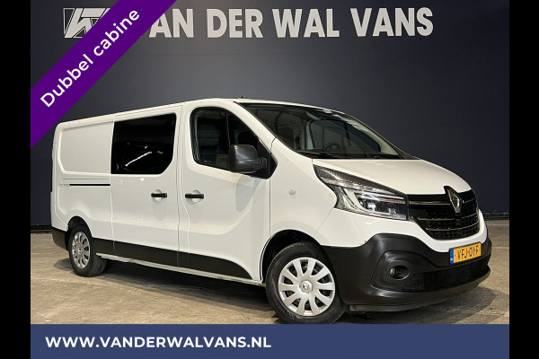 Renault Trafic 2.0 dCi 120pk Dubbele Cabine L2H1 inrichting Omvormer Euro6 Airco | Navigatie | Camera 5 zits, cruisecontrol, parkeersensoren, trekhaak