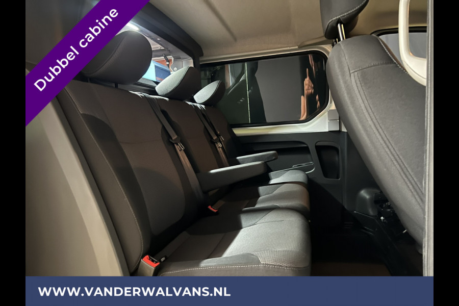 Renault Trafic 2.0 dCi 120pk Dubbele Cabine L2H1 inrichting Omvormer Euro6 Airco | Navigatie | Camera 5 zits, cruisecontrol, parkeersensoren, trekhaak