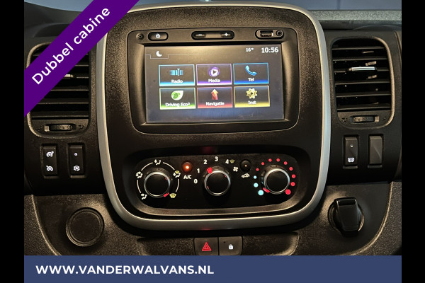 Renault Trafic 2.0 dCi 120pk Dubbele Cabine L2H1 inrichting Omvormer Euro6 Airco | Navigatie | Camera 5 zits, cruisecontrol, parkeersensoren, trekhaak