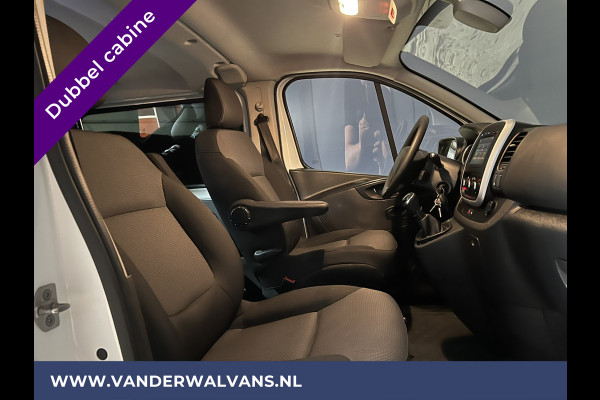 Renault Trafic 2.0 dCi 120pk Dubbele Cabine L2H1 inrichting Omvormer Euro6 Airco | Navigatie | Camera 5 zits, cruisecontrol, parkeersensoren, trekhaak