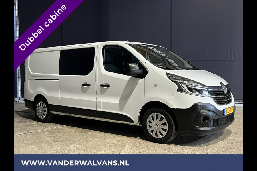 Renault Trafic 2.0 dCi 120pk Dubbele Cabine L2H1 inrichting Omvormer Euro6 Airco | Navigatie | Camera 5 zits, cruisecontrol, parkeersensoren, trekhaak