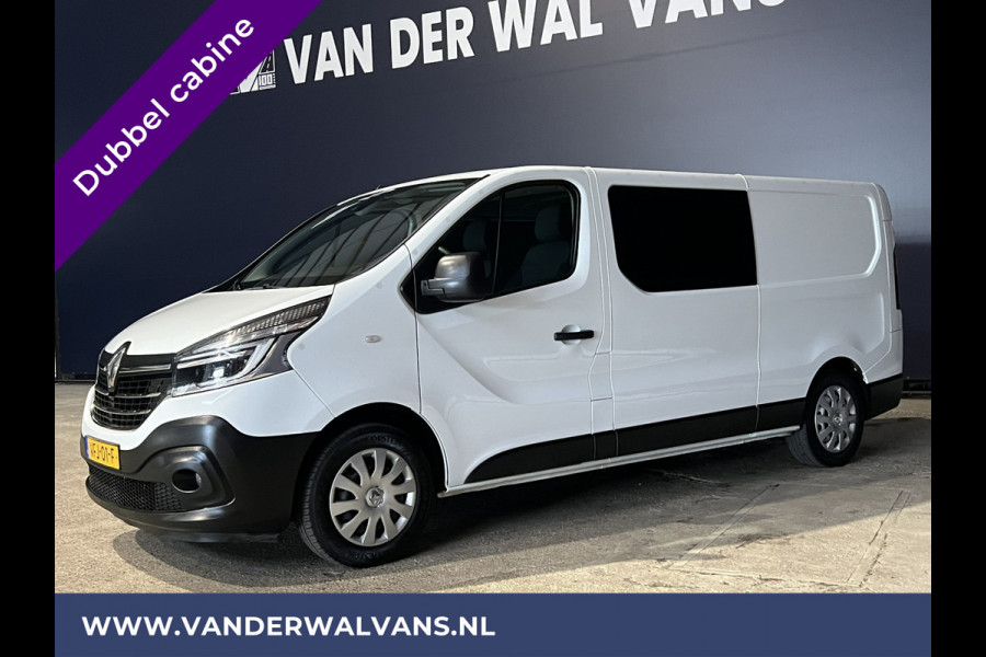 Renault Trafic 2.0 dCi 120pk Dubbele Cabine L2H1 inrichting Omvormer Euro6 Airco | Navigatie | Camera 5 zits, cruisecontrol, parkeersensoren, trekhaak