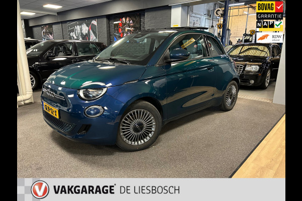 Fiat 500E Icon 42 kWh / Airco / camera / elektrisch bedienbaar Panoramadak / Navigatie / subsidie €2000,-