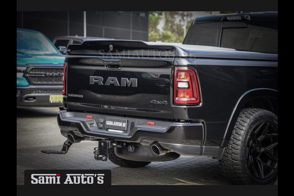 Dodge Ram LARAMIE NIGHT PREMIUM 2025 | BOM VOL + 14.4 INCH SCHERM BOM VOL | LUCHTVERING | HUD | HURRICAN 420PK 636 Nm TWIN TURBO | PRIJS M DUBBELE CABINE | PICK UP | 5 PERSOONS | DC | GRIJSKENTEKEN | VOORRAAD NR 2214 - 4963