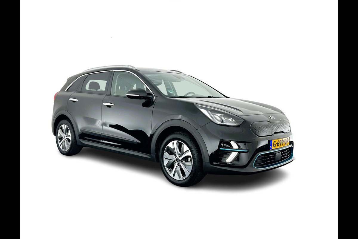 Kia e-Niro ExecutiveLine 64 kWh (INCL-BTW) Aut. *VOLLEDER | JBL-SOUND | FULL-LED | NAVI-FULLMAP | DAB | ADAPT.CRUISE | CAMERA | MEMORY-PACK | LANE-ASSIST | KEYLESS | DIGI-COCKPIT | SHIFT-PADDLES | COMFORT-SEATS | 17"ALU*