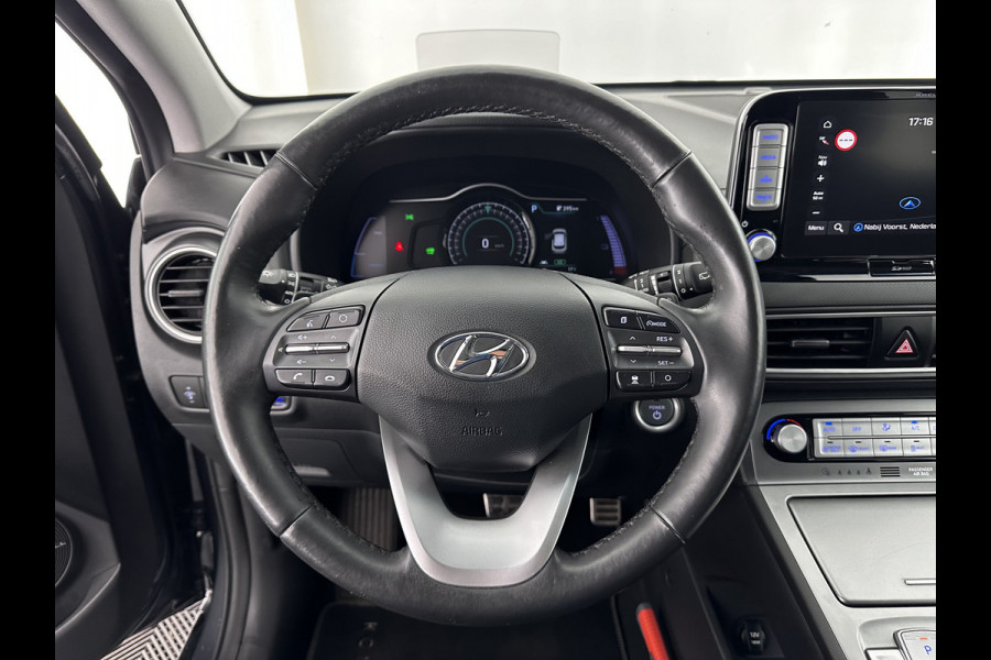 Hyundai Kona EV Premium 64 kWh (INCL-BTW) *VOLLEDER | HEAD-UP | FULL-LED | NAVI-FULLMAP | DAB | ADAPTIVE-CRUISE | KRELL-AUDIO | KEYLESS | CAMERA | BLIND-SPOT | LANE-ASSIST | VIRTUAL-COCKPIT | SHIFT-PADDLES | COMFORT-SEATS