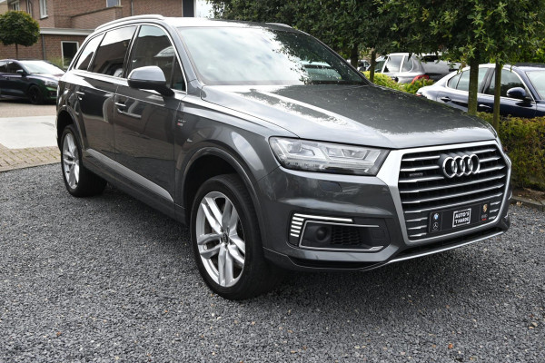 Audi Q7 3.0 TDI e-tron S-LINE QUATTRO, 21" RS Velgen, Luchtvering, Trekhaak, Leder, Bose audio