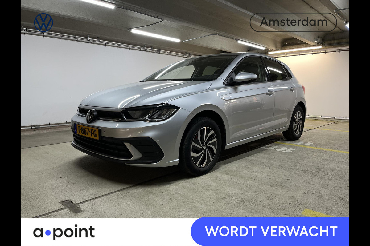 Volkswagen Polo 1.0 TSI Life 95 pk Automaat (DSG) | Verlengde garantie | Navigatie | Parkeersensoren | Adaptieve cruise control | LED koplampen |