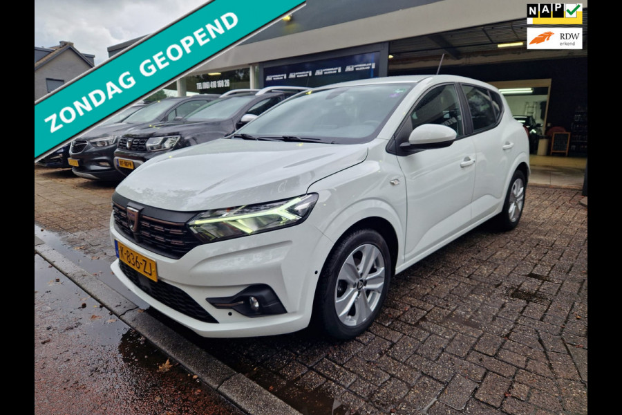 Dacia Sandero 1.0 TCe 100 Bi-Fuel | 1E EIGENAAR | 12MND GARANTIE | CRUISE | LPG-G3 | NAVI |