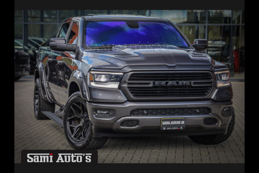 Dodge Ram SPORT | HULK PACKAGE | 22' INCH 4PLAY WHEELS | CHAMELEON VOORRUIT | TOP STAAT | CUTOUT / OPENUITLAAT KLEP | LAGE KM STAND |