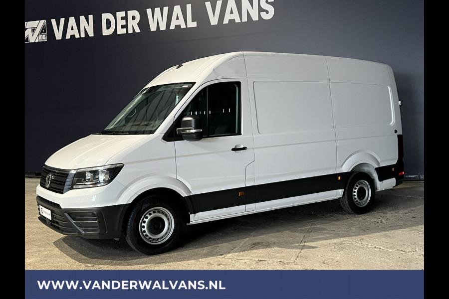 Volkswagen Crafter 2.0 TDI 141pk L3H3 L2H2 Euro6 Airco | Camera | Navigatie | Apple Carplay Android Auto, Cruisecontrol, Parkeersensoren, Bijrijdersbank