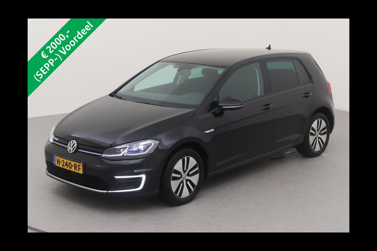 Volkswagen e-Golf E-DITION 13500,- NA SUBSIDIE!! NL AUTO | VIRTUAL COCKPIT |