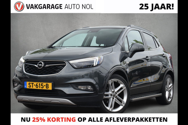 Opel Mokka X 1.4 Turbo Black Edition | CarPlay | Schuifdak | Leer | Stuur- en Stoelverw.