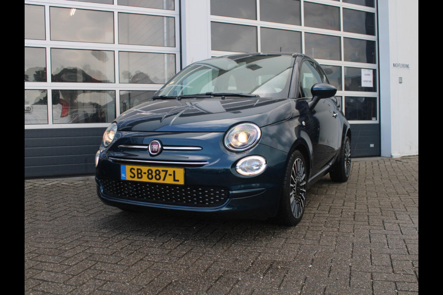 Fiat 500 TwinAir Turbo Lounge | Automaat | Leder | 16" | Carplay | PDC | Clima | Cruise | Navi