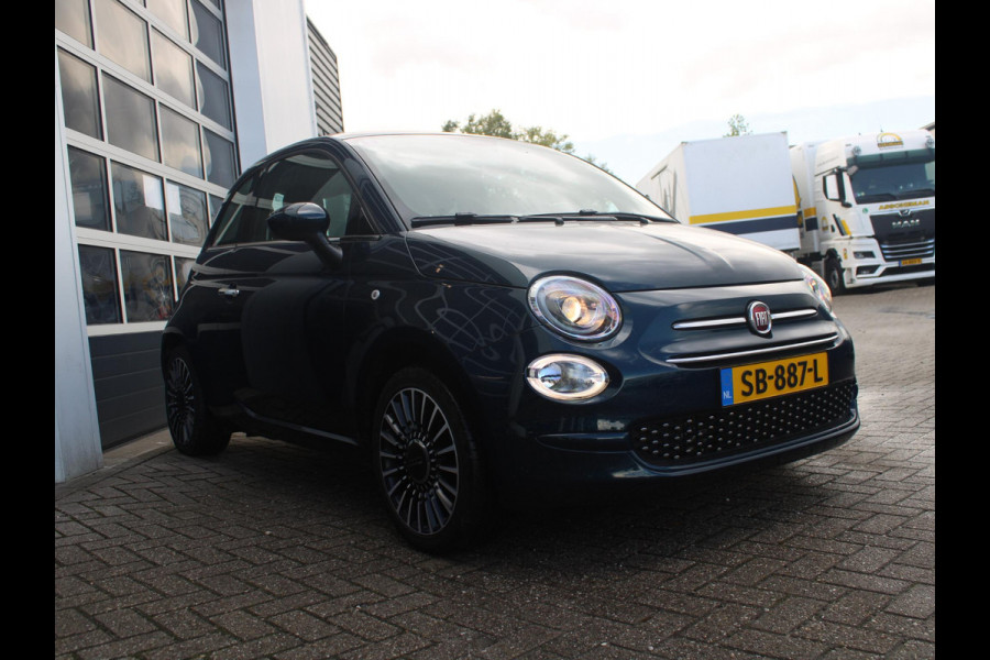 Fiat 500 TwinAir Turbo Lounge | Automaat | Leder | 16" | Carplay | PDC | Clima | Cruise | Navi