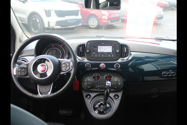 Fiat 500 TwinAir Turbo Lounge | Automaat | Leder | 16" | Carplay | PDC | Clima | Cruise | Navi