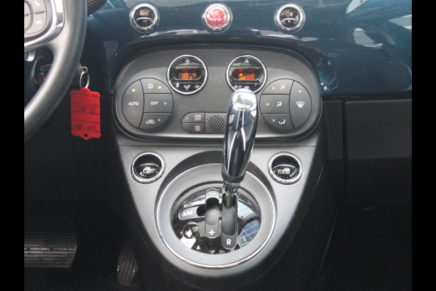 Fiat 500 TwinAir Turbo Lounge | Automaat | Leder | 16" | Carplay | PDC | Clima | Cruise | Navi